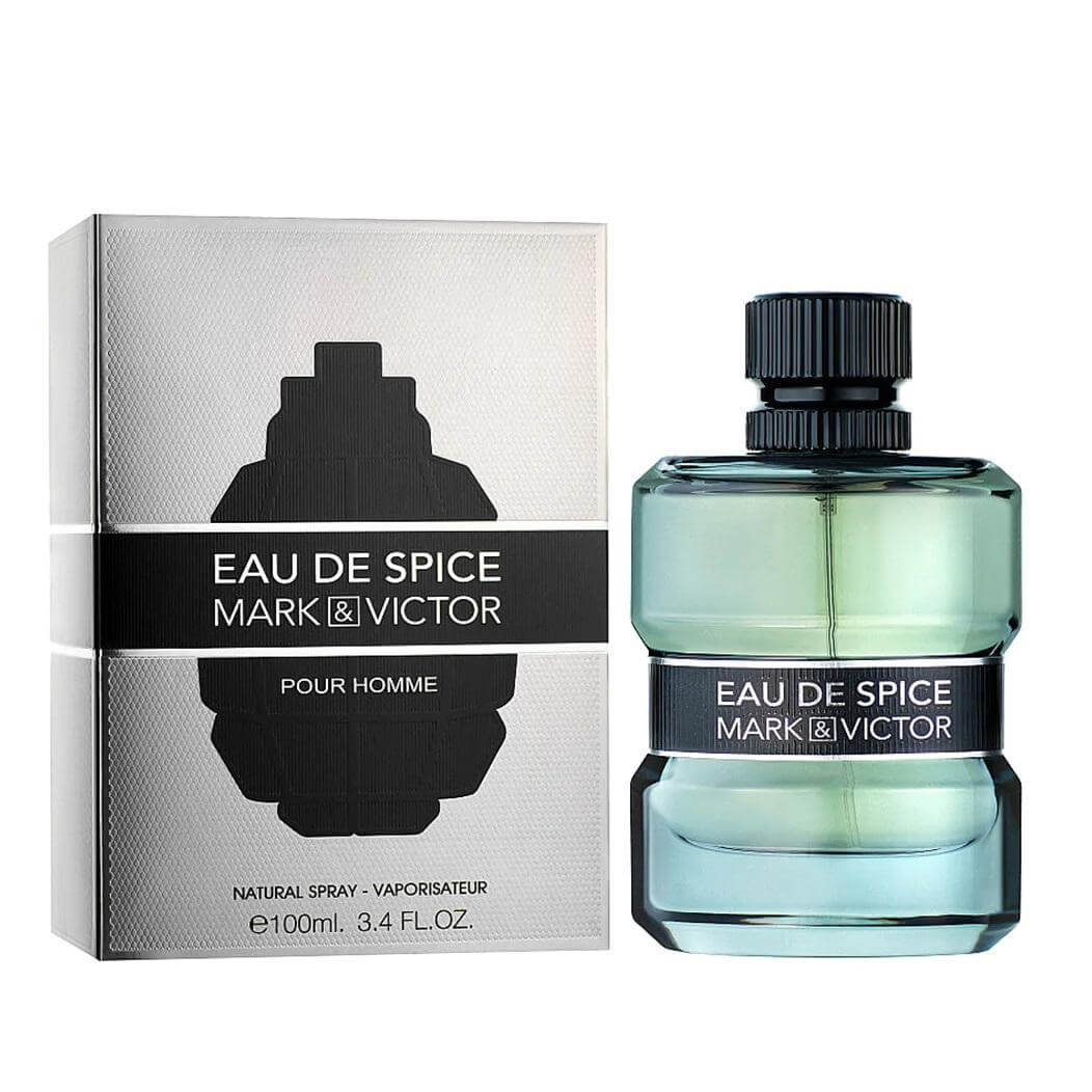 Mark & Victor Eau De Spice 100ml Eau de Parfum by Fragrance World fragrance bottle