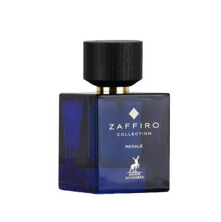 Zaffiro Collection Regale 100ml Eau de Parfum by Maison Alhambra fragrance packaging front view