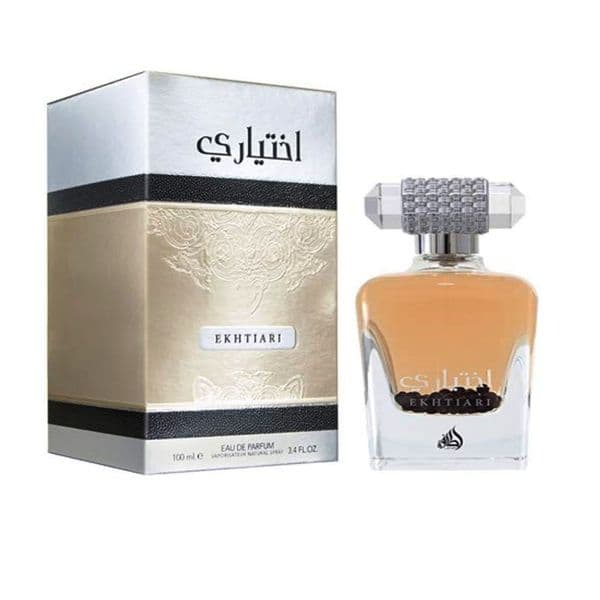 Ekhtiari 100ml Eau de Parfum by Lattafa fragrance bottle