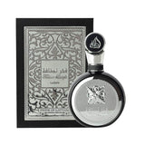 Fakhar Lattafa (Pride of Lattafa) Black 100ml Eau de Parfum by Lattafa Pride perfume bottle close up