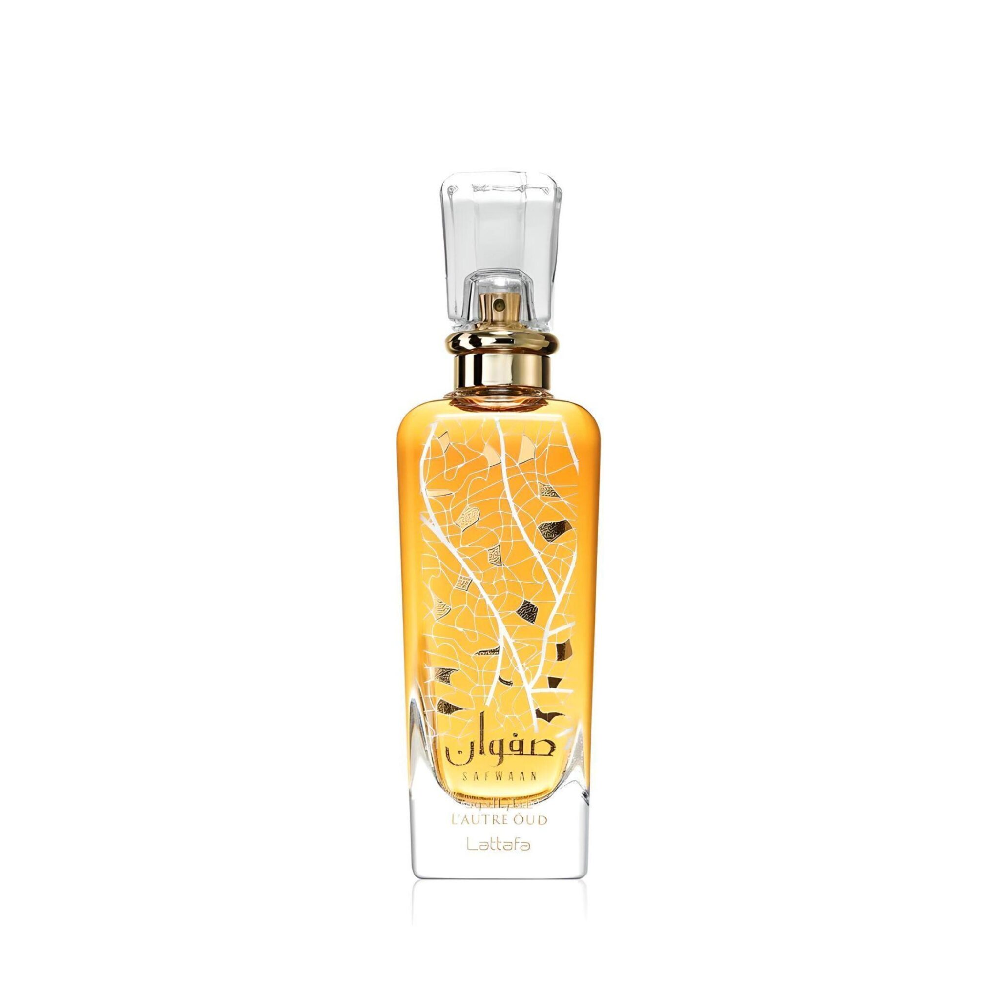 Safwaan L'autre Oud 100ml Eau de Parfum by Lattafa fragrance packaging front view