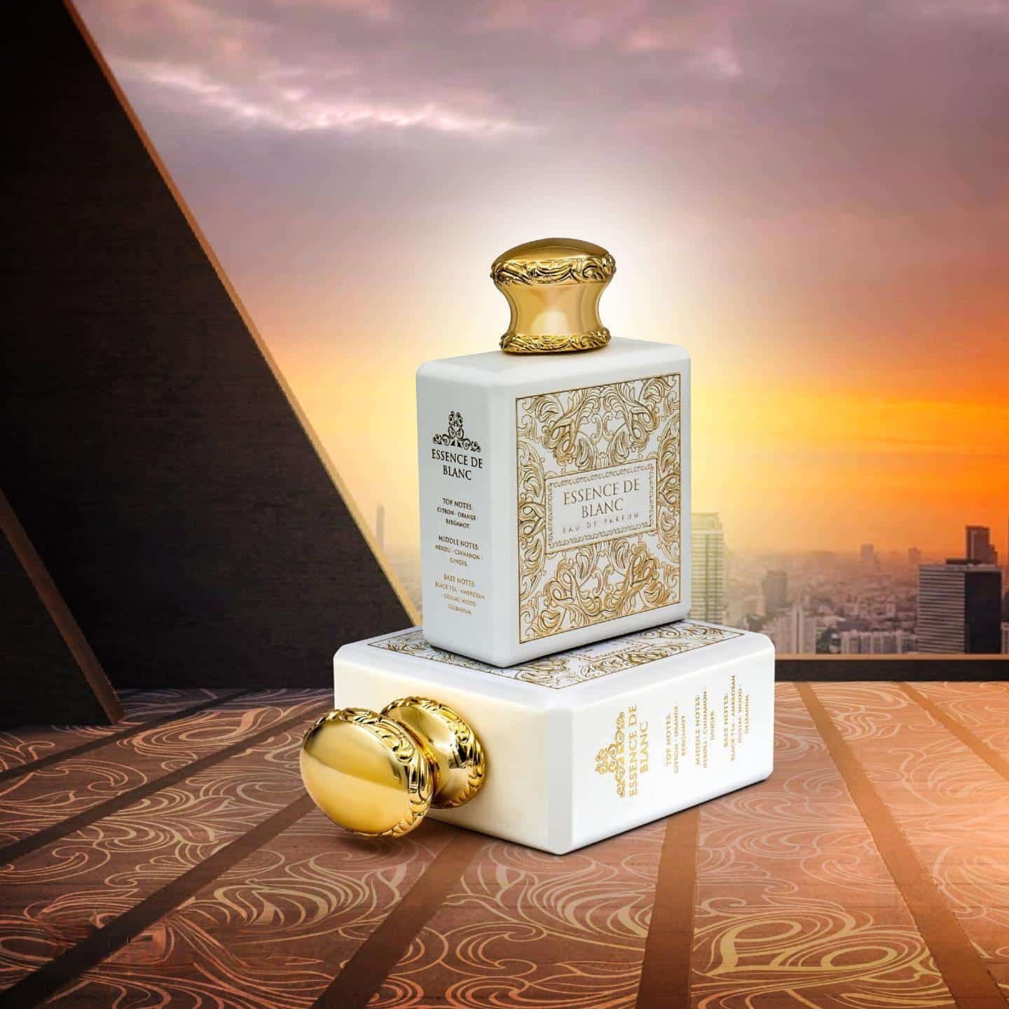 Essence De Blanc 100ml Eau de Parfum by French Avenue perfume bottle close up
