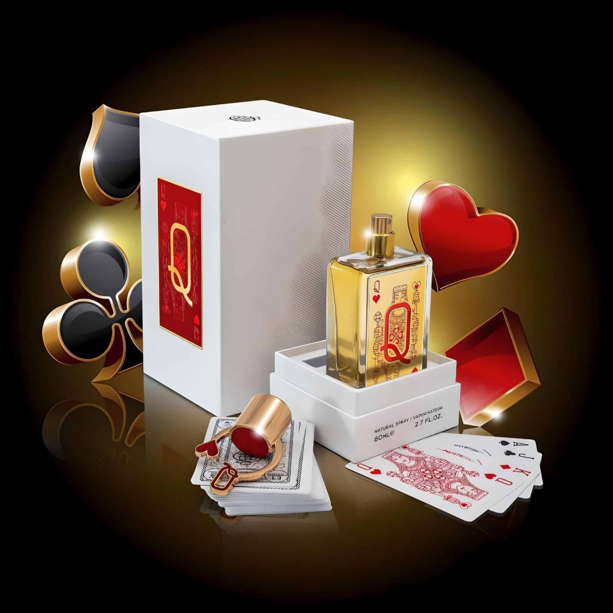 Queen of Hearts (Q) 80ml Eau de Parfum by Fragrance World Arabian perfume product image