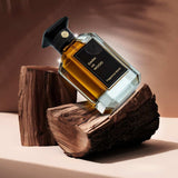 Dark As Wood 100ml Eau de Parfum by Fragrance World bottle and box