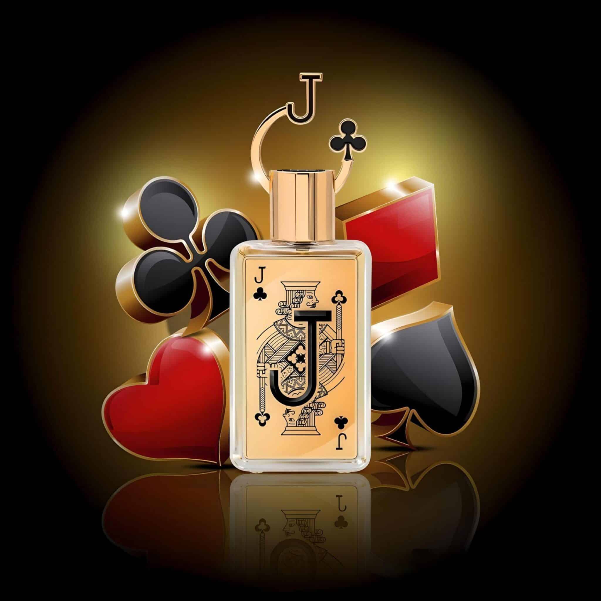 Jack of Clubs (J) 80ml Eau de Parfum by Fragrance World perfume bottle close up