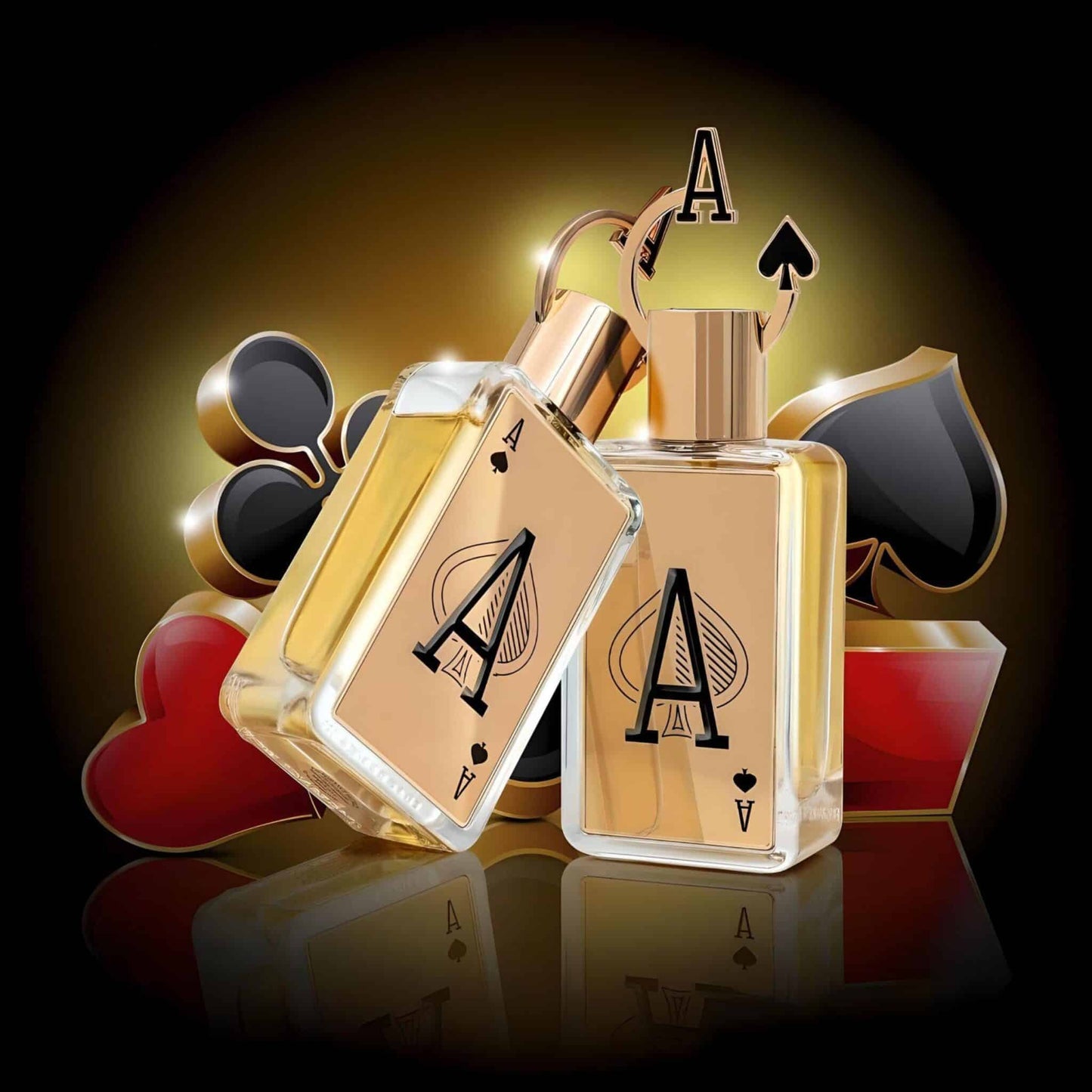 Ace of Spades (A) 80ml Eau de Parfum by Fragrance World perfume bottle close up