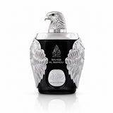 Ghala Zayed Saheb Al Samou Ard Al Khaleej perfume bottle on white background