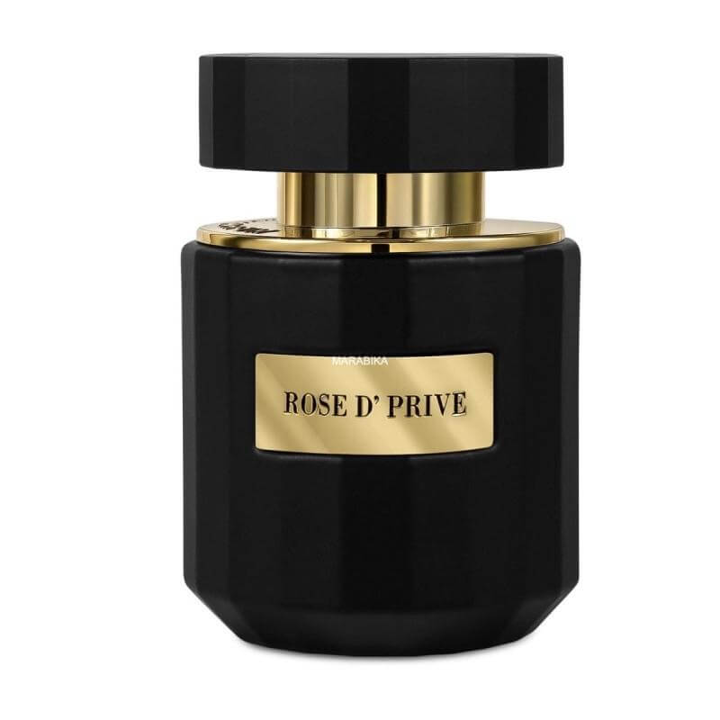 Rose D' Prive 100ml Eau de Parfum by French Avenue fragrance packaging front view