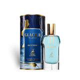 Glacier Flora Eau de Parfum bottle with retail box