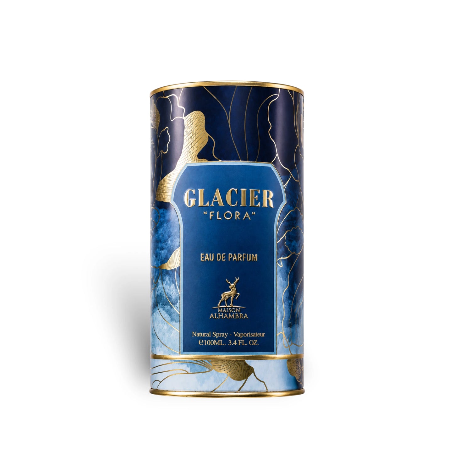 Close-up of Glacier Flora Maison Alhambra packaging