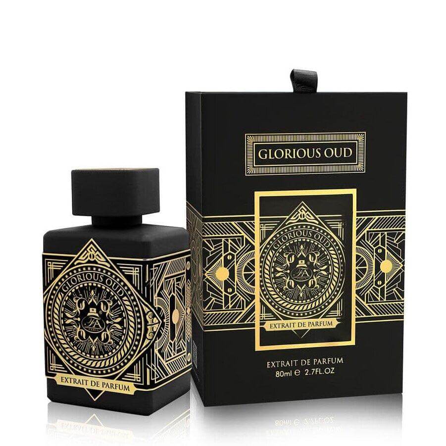 Glorious Oud 80ml Eau de Parfum by French Avenue bottle and box