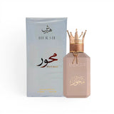 Hersh Mehwar by Al Ezz Oud bottle with packaging box
