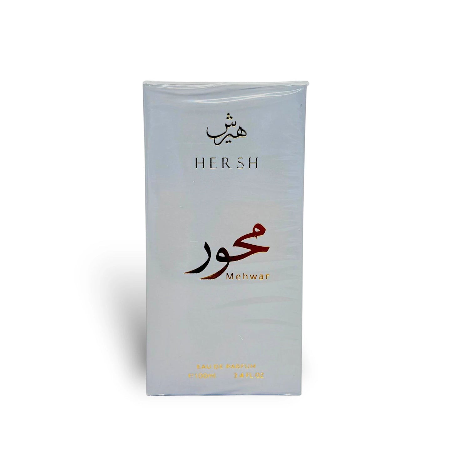 Packaging close-up of Hersh Mehwar 100ml Eau de Parfum