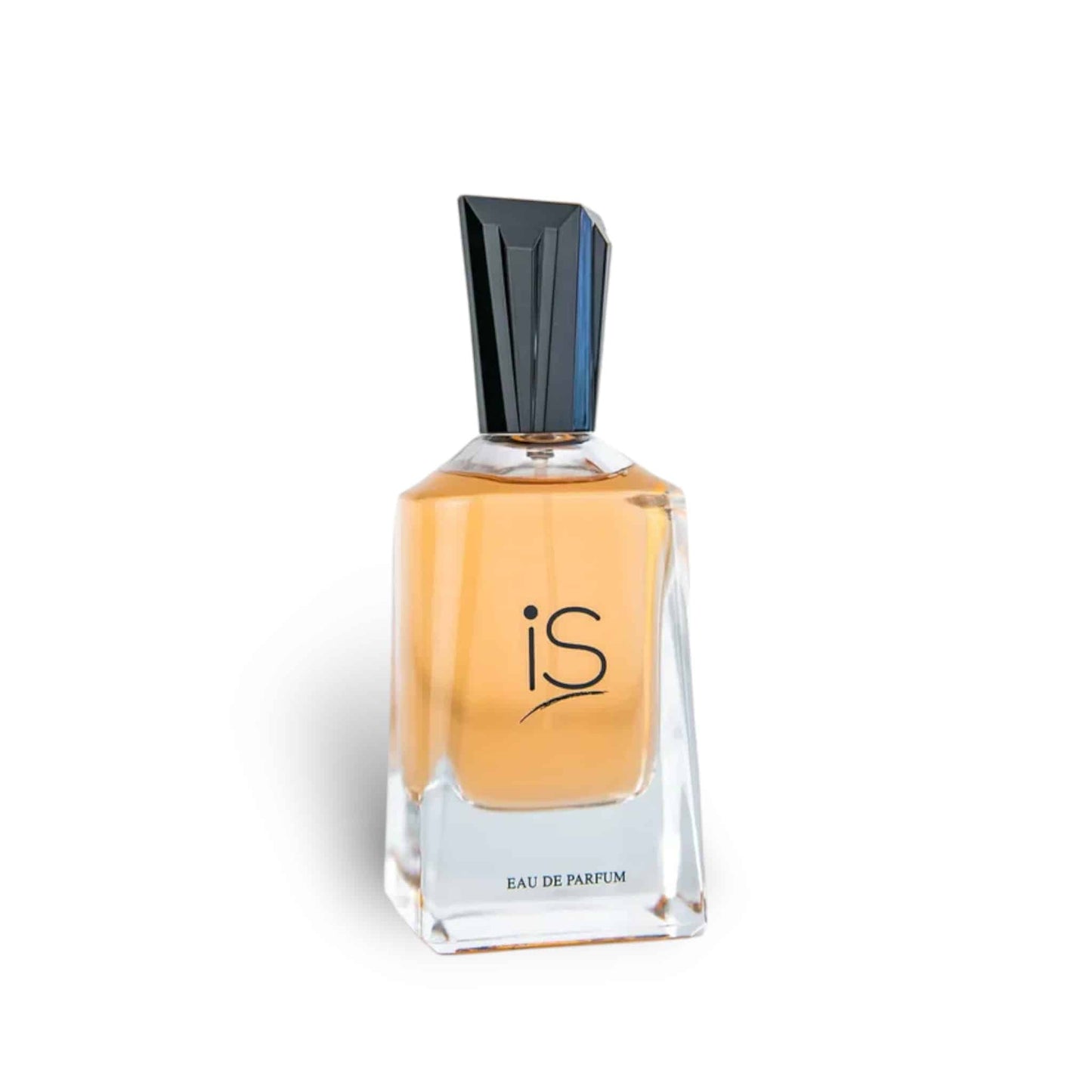 iS 75ml Eau de Parfum by Fragrance World fragrance packaging front view