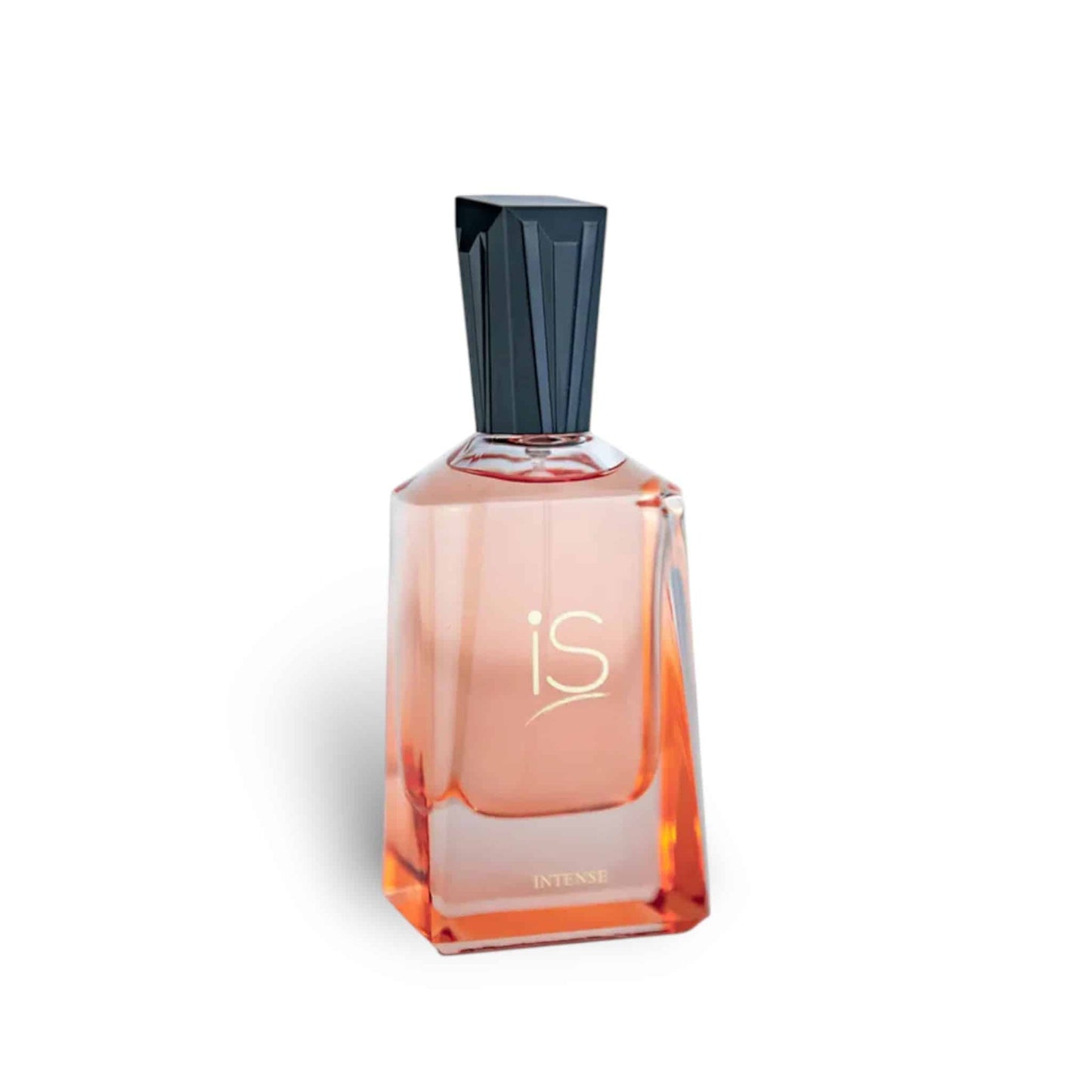 iS Intense 75ml Eau de Parfum by Fragrance World perfume bottle close up