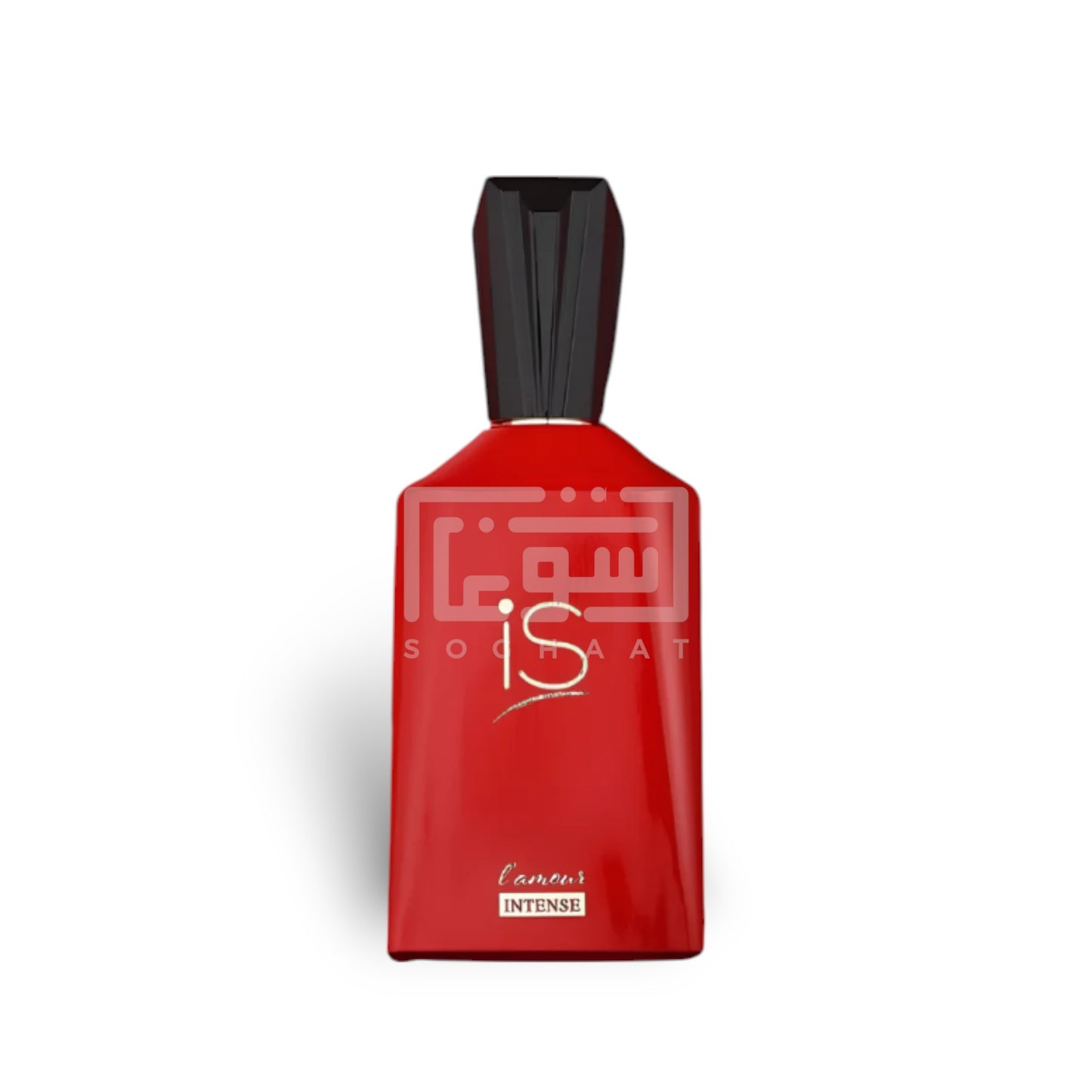 iS L'Amour Intense 75ml Eau de Parfum by Fragrance World fragrance packaging front view