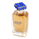 Shafaq 100ml Eau de Parfum by Ard Al Zaafaran bottle and box