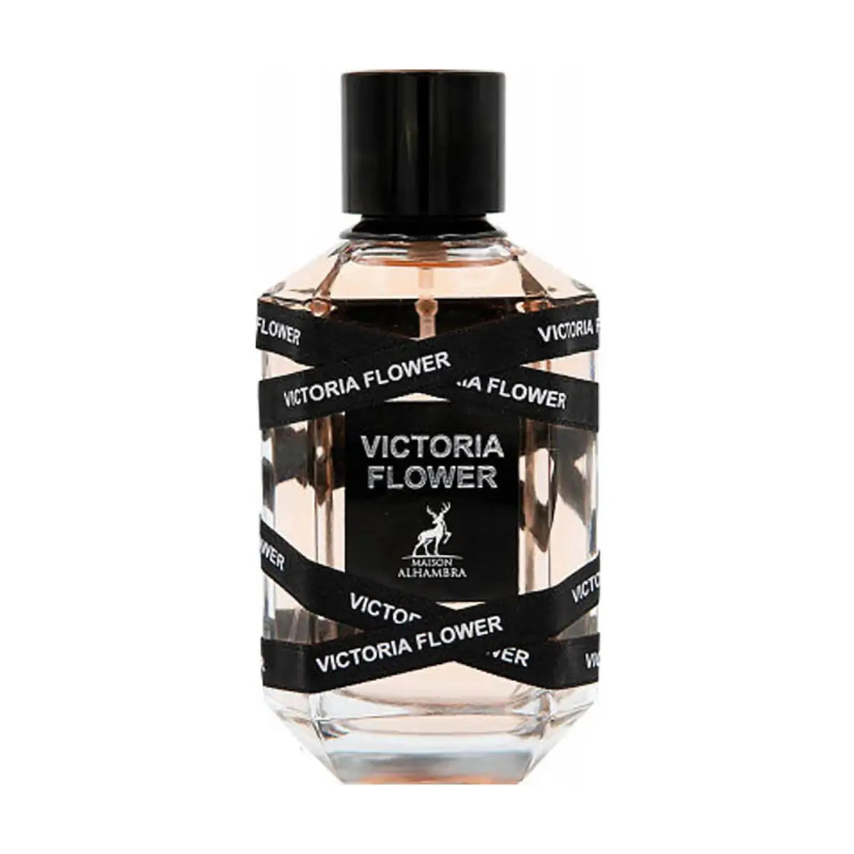 Victoria Flower 100ml Eau de Parfum by Maison Alhambra fragrance packaging front view