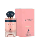 La Voie 100ml Eau de Parfum by Maison Alhambra bottle and box