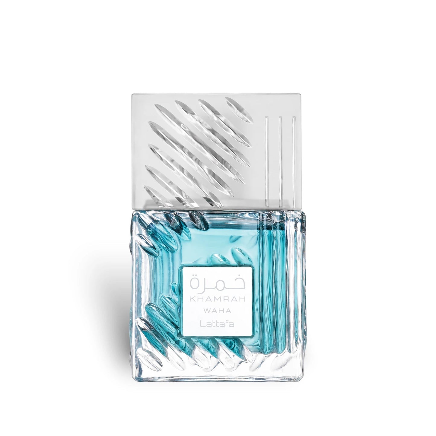 Khamrah Waha 100ml Eau de Parfum by Lattafa front bottle