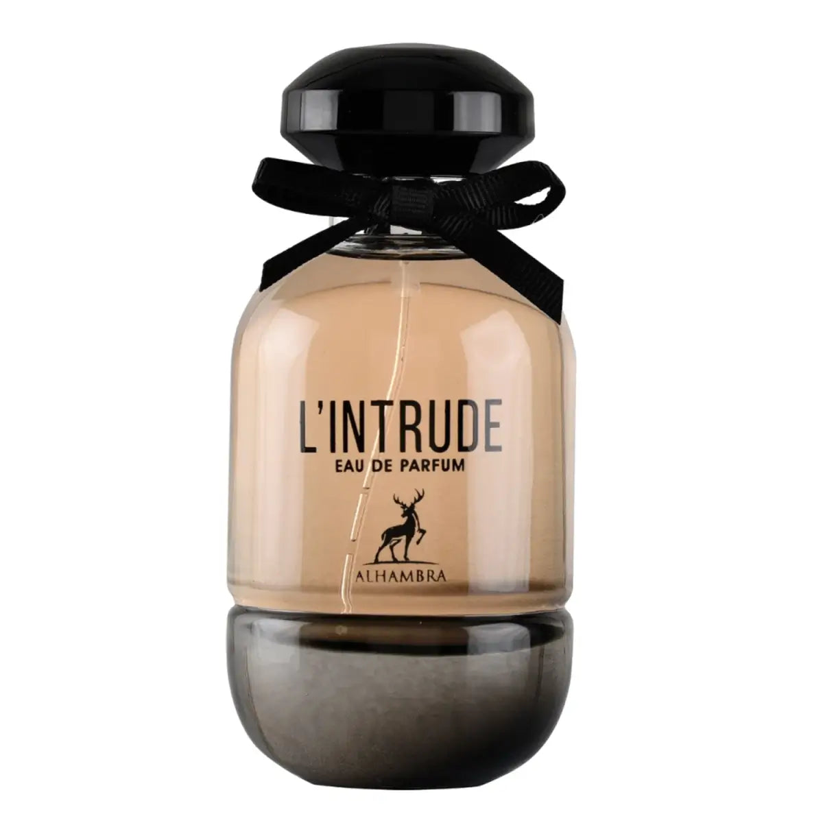 L'Intrude 100ml Eau de Parfum by Maison Alhambra perfume bottle close up