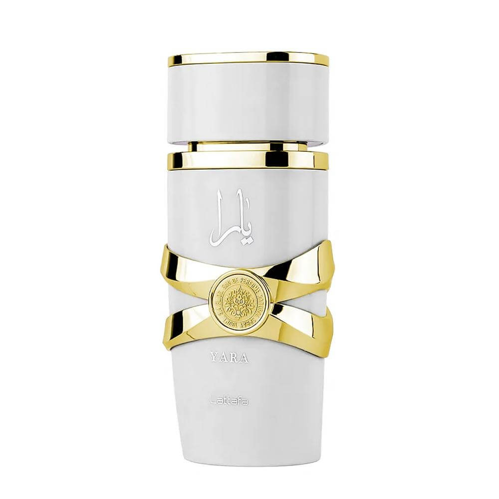 Yara Moi (Yara White) 100ml Eau de Parfum by Lattafa fragrance packaging front view