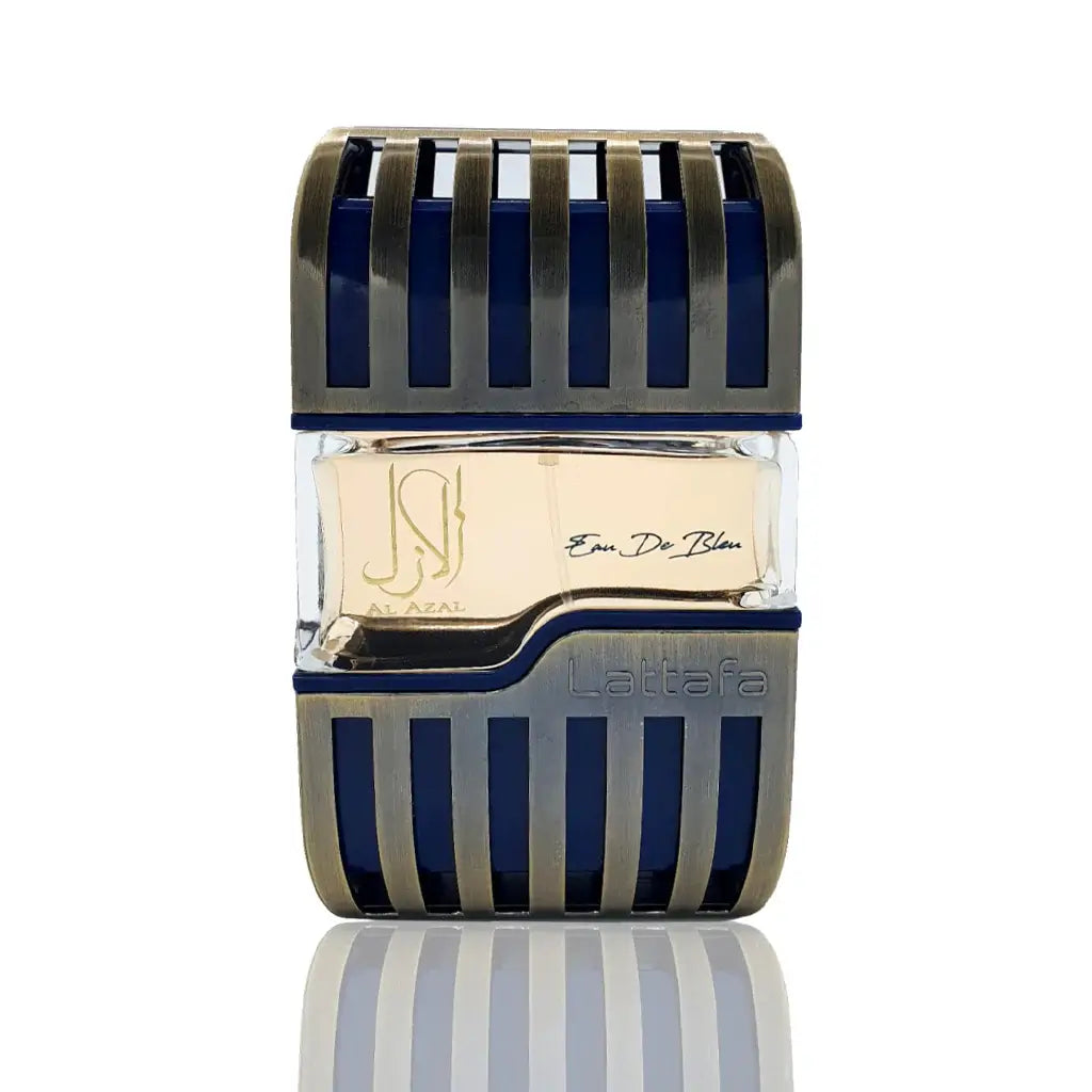 Al Azal 100ml Eau de Parfum by Lattafa fragrance packaging front view