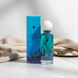 Laverne Into The Sea 200ml Eau de Parfum for men, fresh woody aromatic with citrus and sandalwood notes.