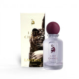 Laverne Last Chance Eau de Parfum 100ml, a fresh woody aromatic unisex fragrance with a leopard motif.