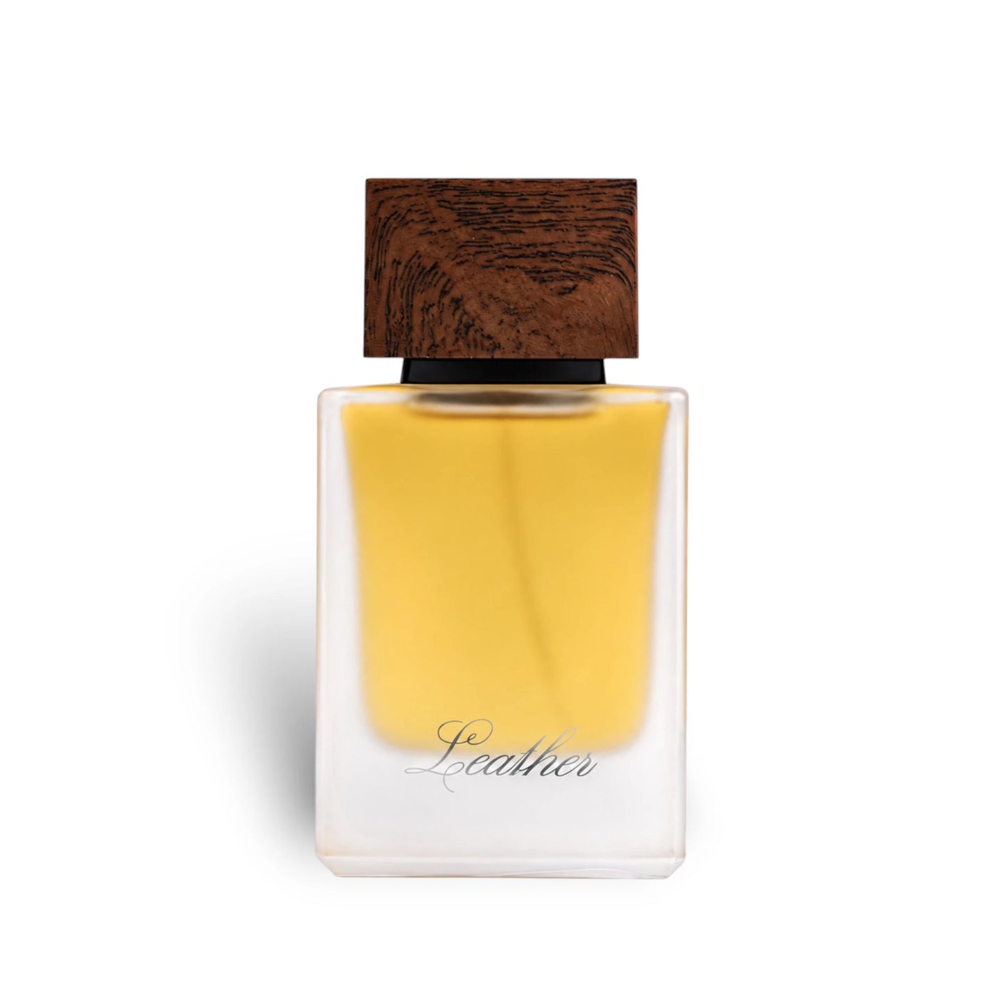 Leather 50ml Eau de Parfum by Ahmed Al Maghribi front bottle