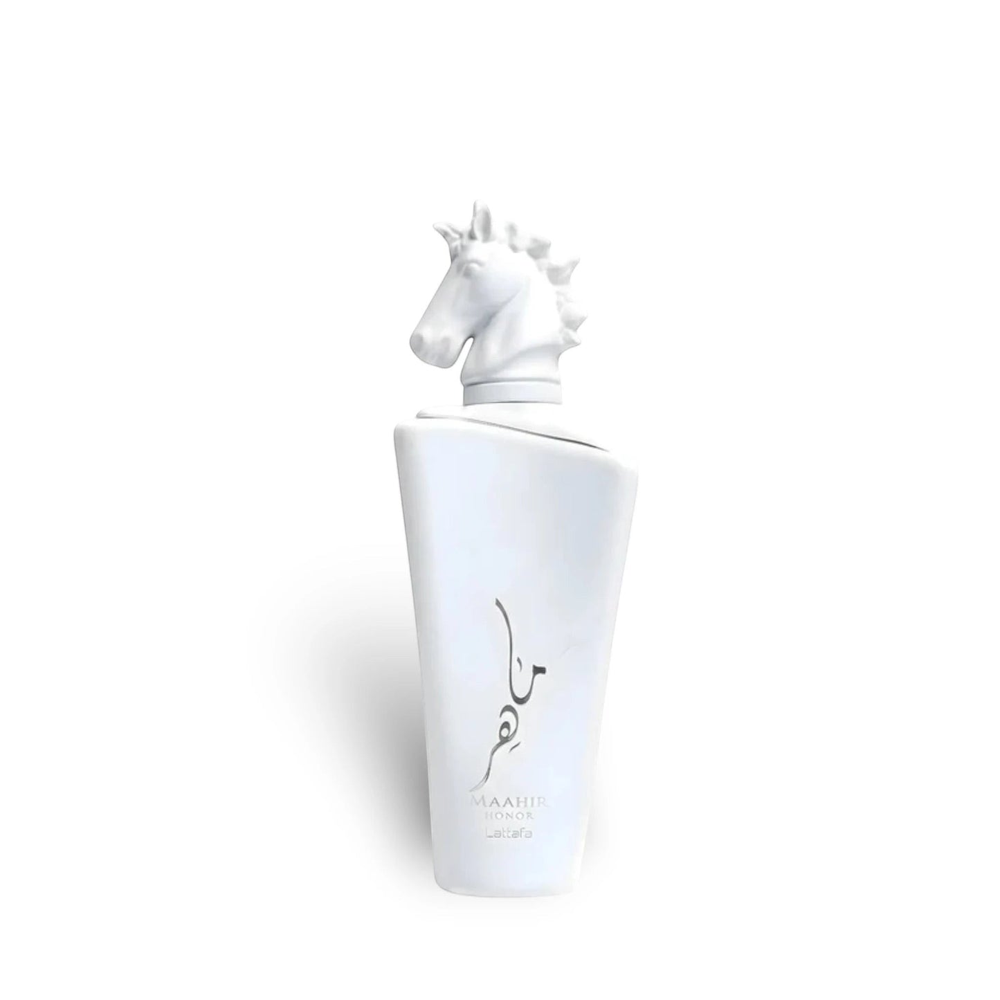 Maahir Honor Eau de Parfum bottle by Lattafa front view