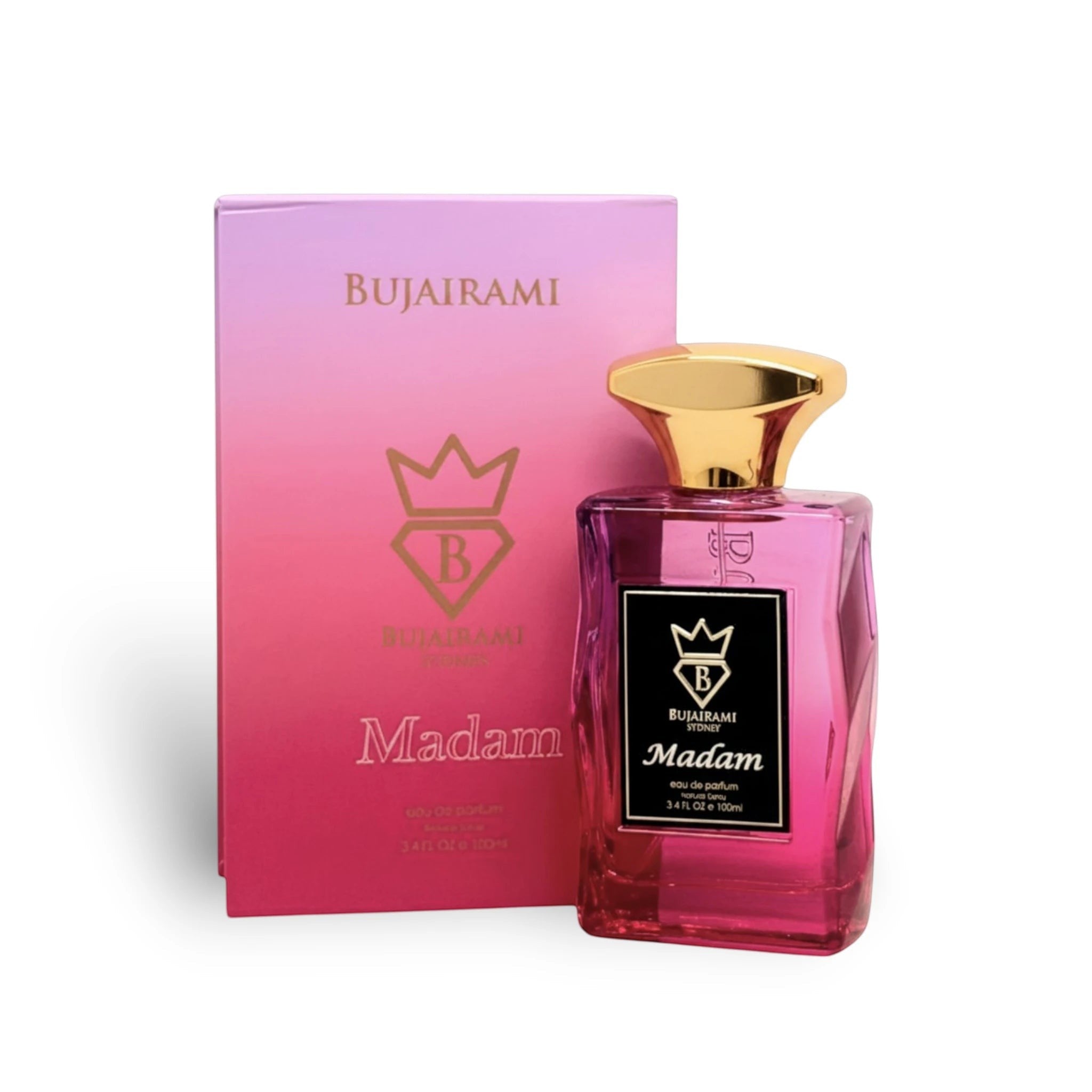 Madam by Bujairami perfume bottle with packaging
