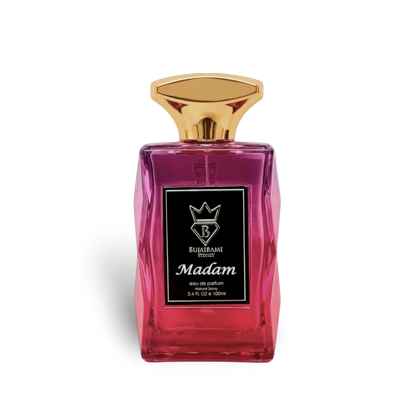 Madam 100ml Eau de Parfum by Bujairami front bottle view