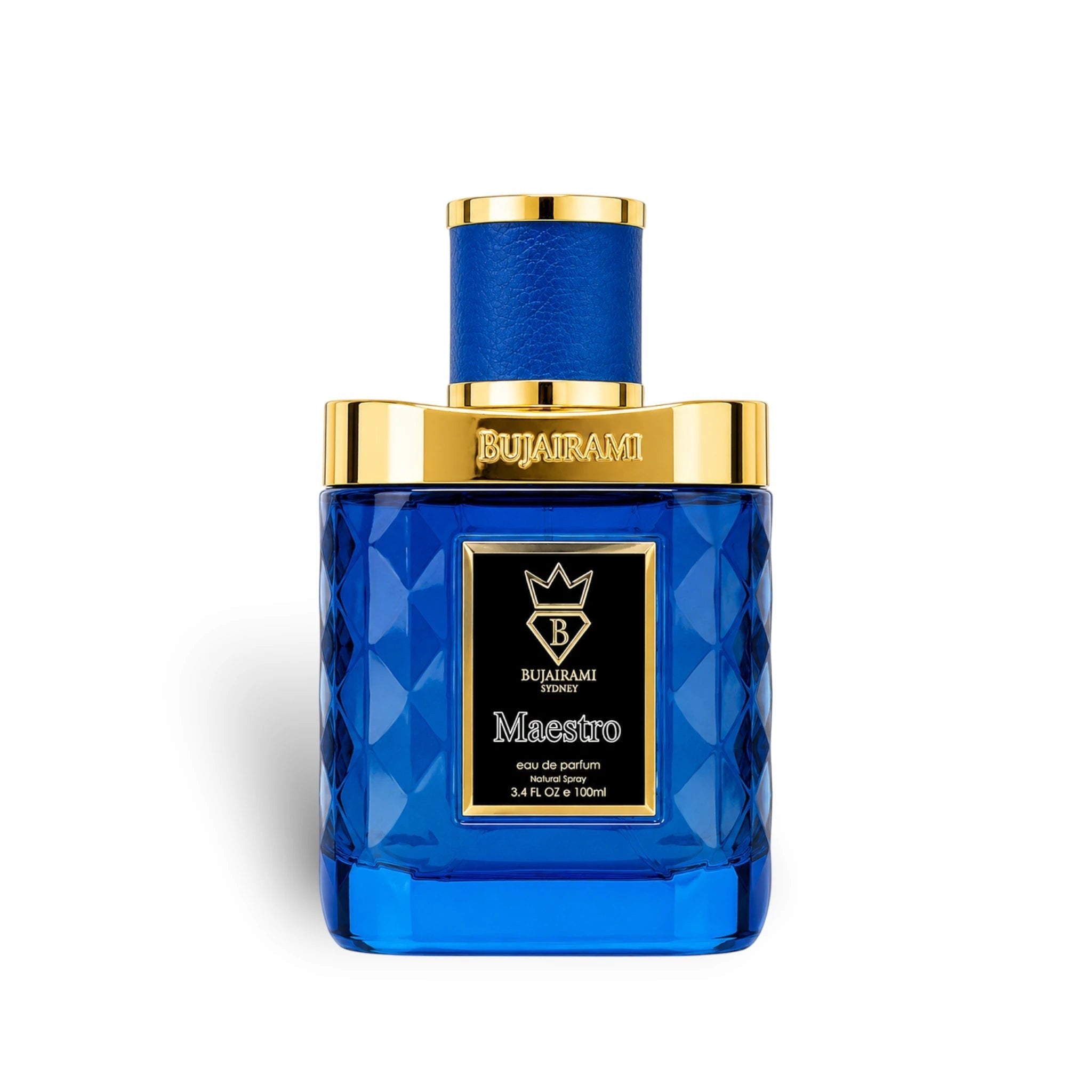 Maestro 100ml Eau de Parfum by Bujairami front bottle view