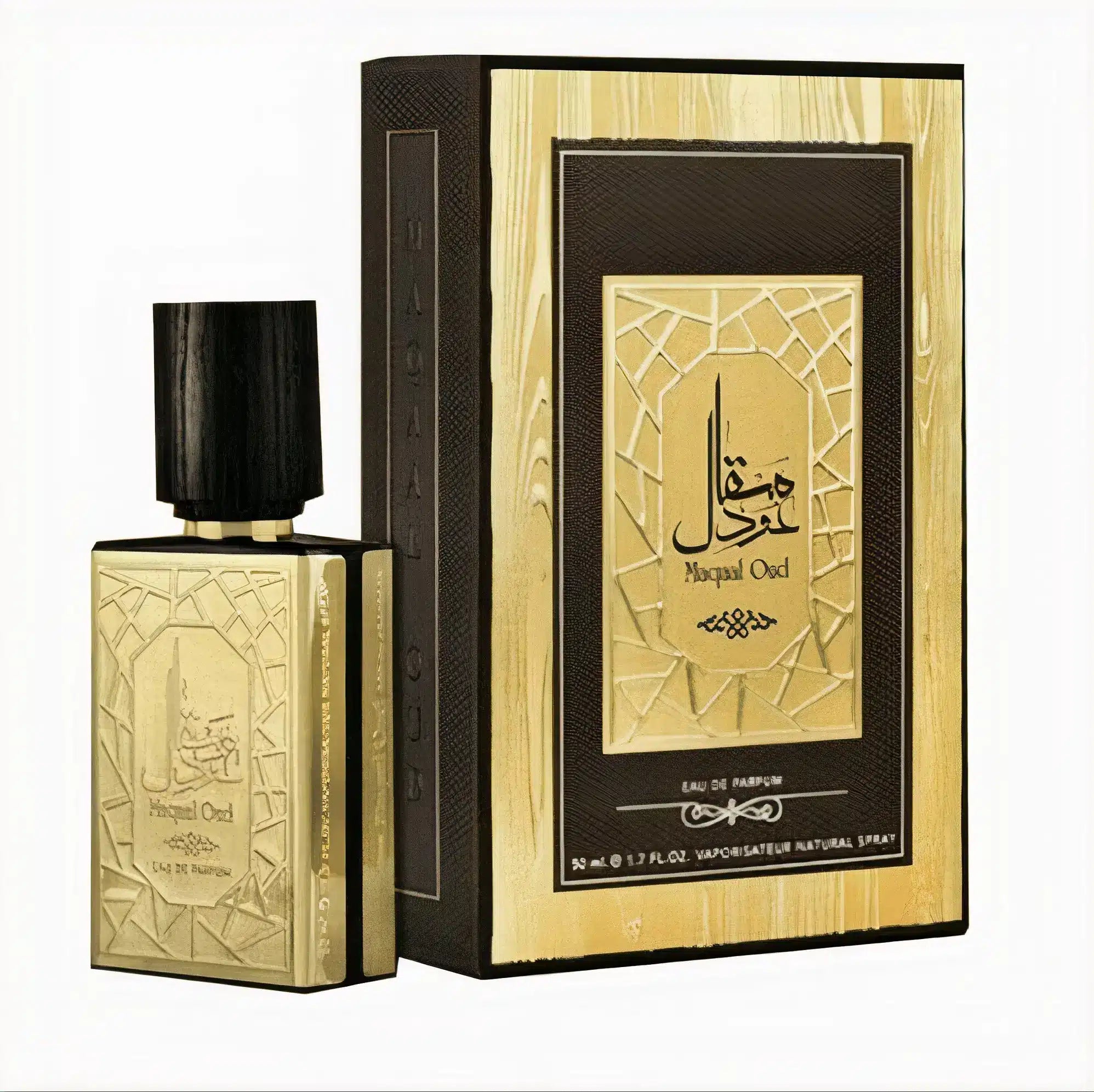 Maqaal Oud 50ml Eau de Parfum by Ard Al Zaafaran fragrance packaging front view