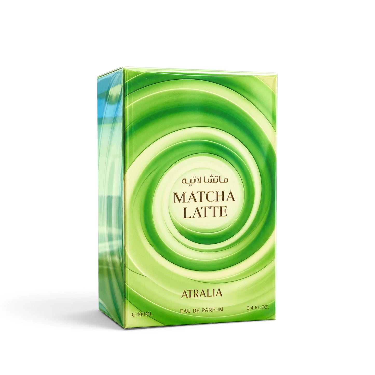 Matcha Latte by Atralia luxury fragrance packaging