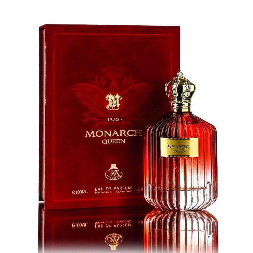 Monarch Queen 100ml Eau de Parfum by French Avenue bottle and box