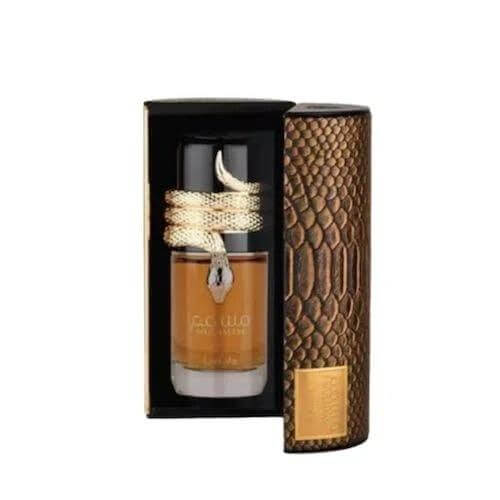 Musamam 100ml Eau de Parfum by Lattafa perfume bottle close up