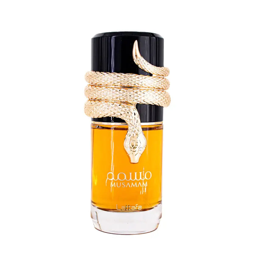 Musamam 100ml Eau de Parfum by Lattafa fragrance packaging front view