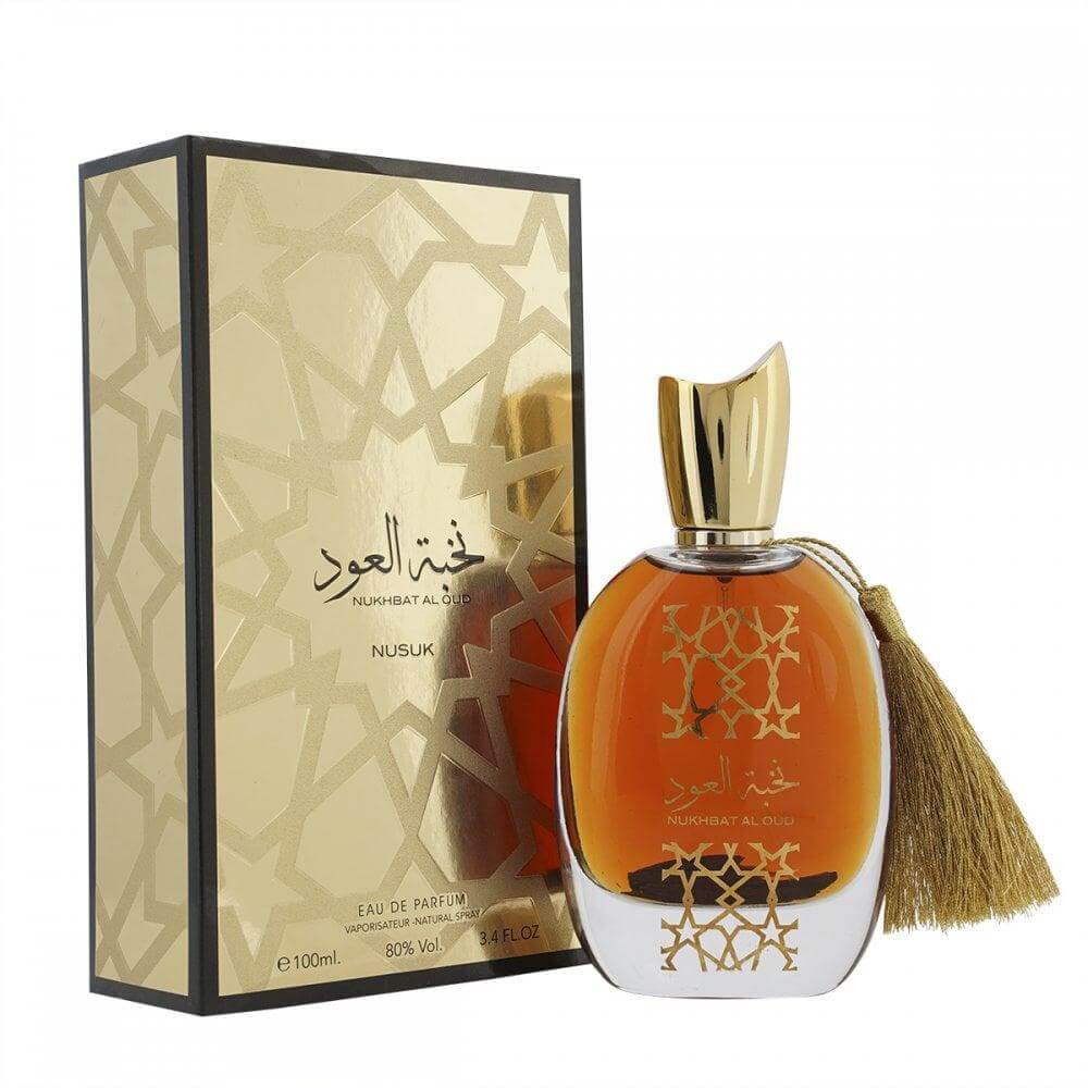 Nukhbat Al Oud 100ml Eau de Parfum by Nusuk fragrance bottle