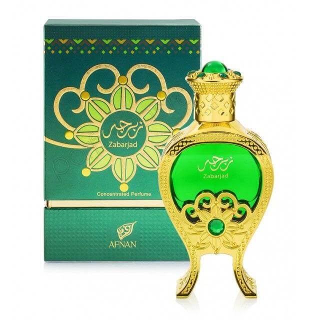 Zabarjad Concentrated 20ml Perfume Oil by Afnan perfume oil bottle