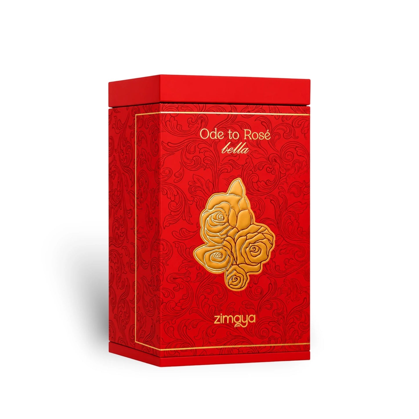 Packaging detail of Ode to Rose Bella 100ml Eau de Parfum