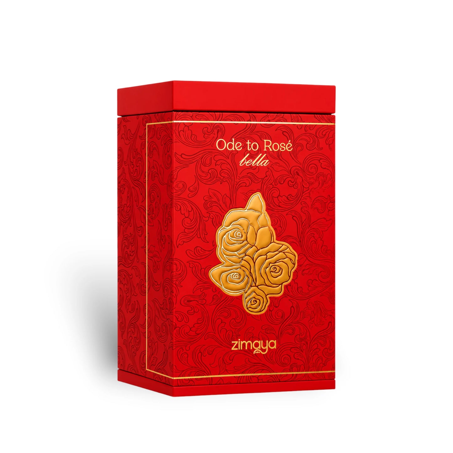 Packaging detail of Ode to Rose Bella 100ml Eau de Parfum