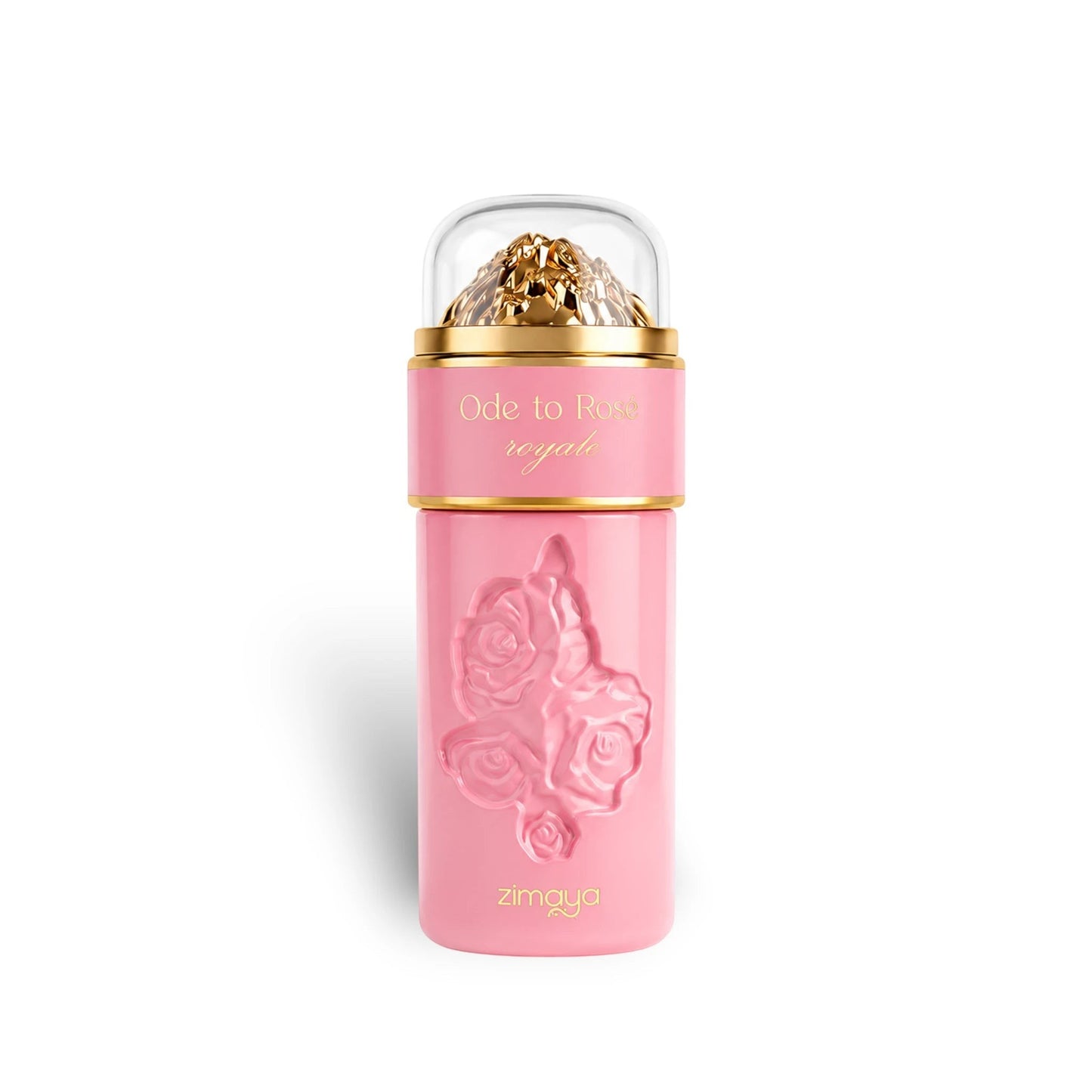 Ode To Rose Royale 100ml Eau de Parfum by Zimaya front bottle