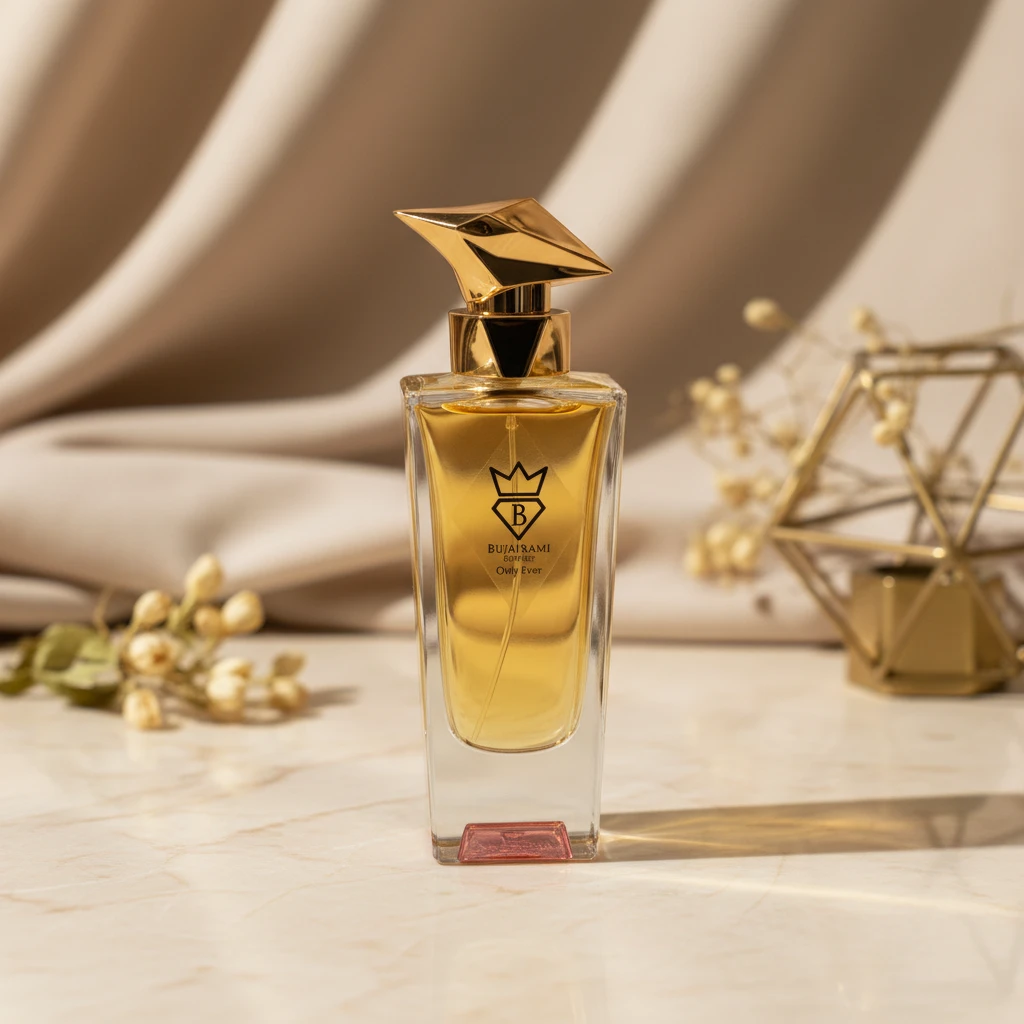 Side profile of Only Ever Eau de Parfum by Bujairami
