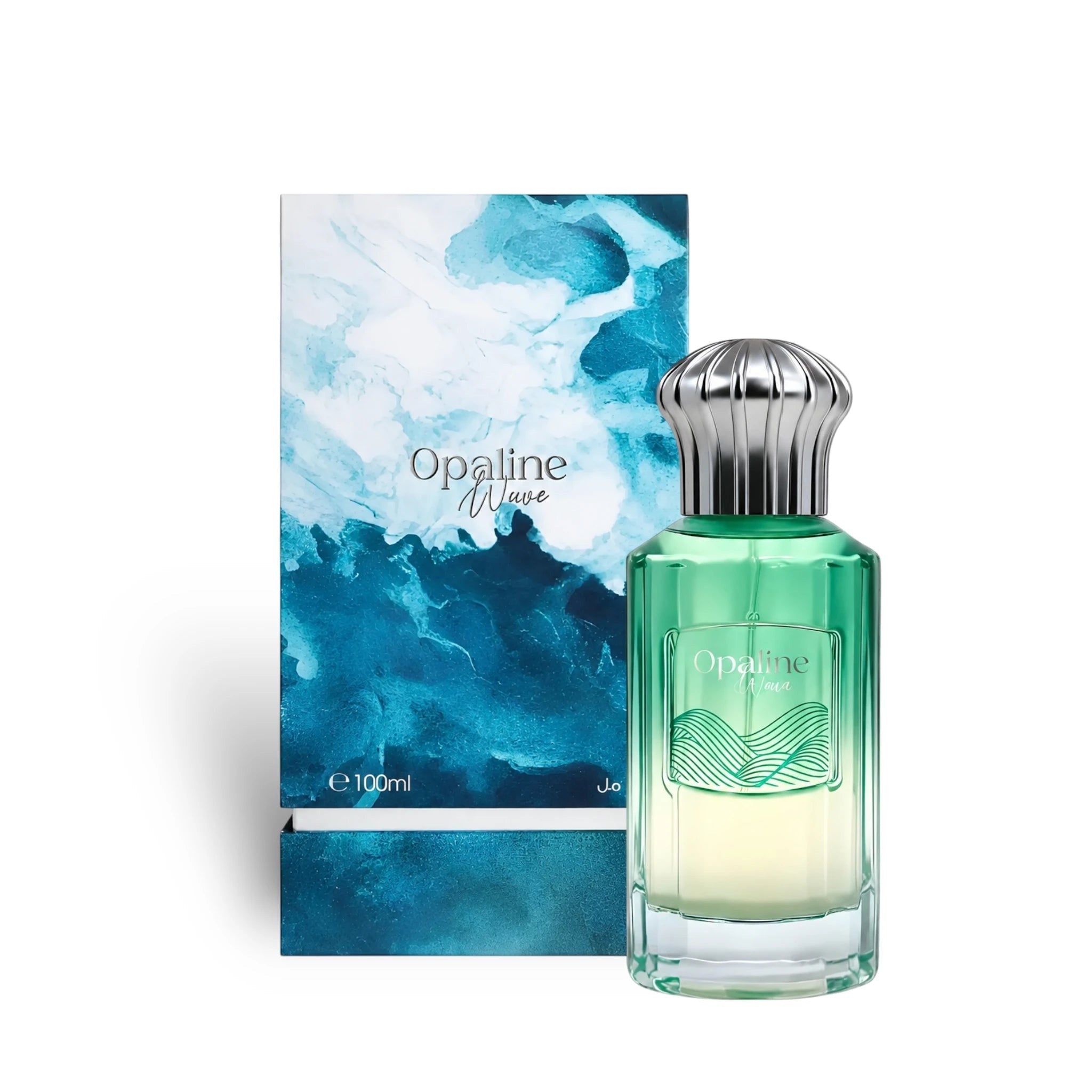 Opaline Wave Extrait de Parfum bottle with presentation box