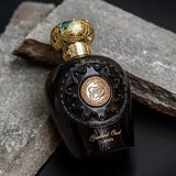 Opulent Oud 100ml Eau de Parfum by Lattafa perfume bottle close up
