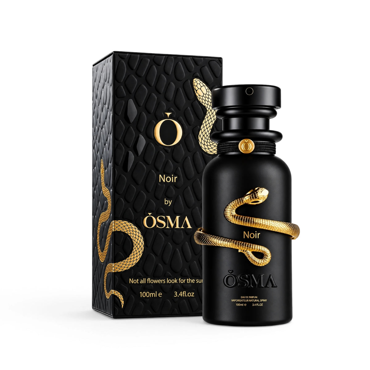 Osma Noir 100ml Eau de Parfum bottle and box packaging