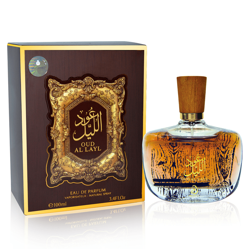 Oud Al Layl 100ml Eau de Parfum by My Perfumes fragrance packaging front view
