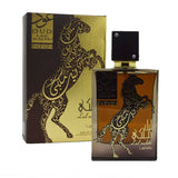 Oud Lail Maleki 100ml Eau de Parfum by Lattafa bottle and box